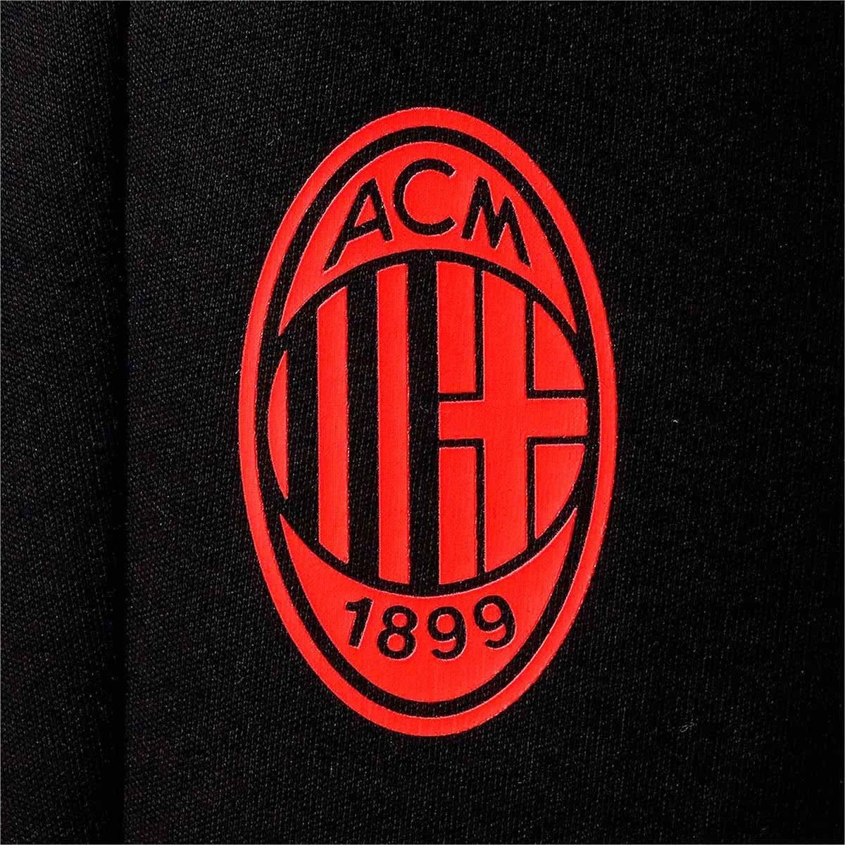 AC Milan black Casual hooded presentation tracksuit 2022/23 - Puma - shop_name