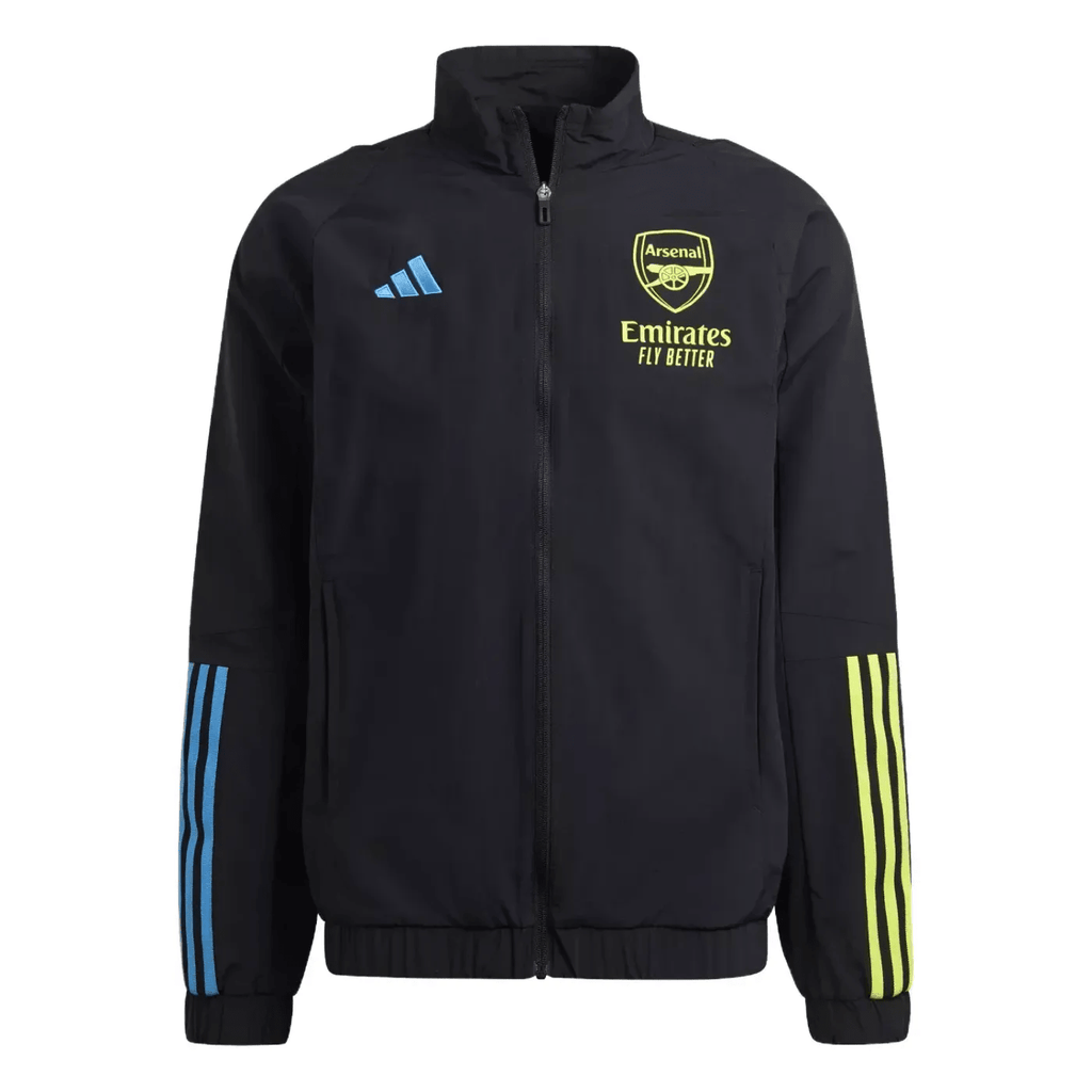 Arsenal FC black presentation Soccer tracksuit 2023/24 - Adidas - shop_name
